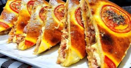 Pizza Italiana Salgada Irresistível