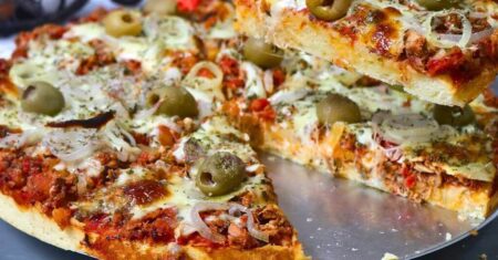 Pizza de Sardinha Caseira para Surpreender a Família
