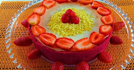 Torta Red Velvet para Surpreender sua Mãe