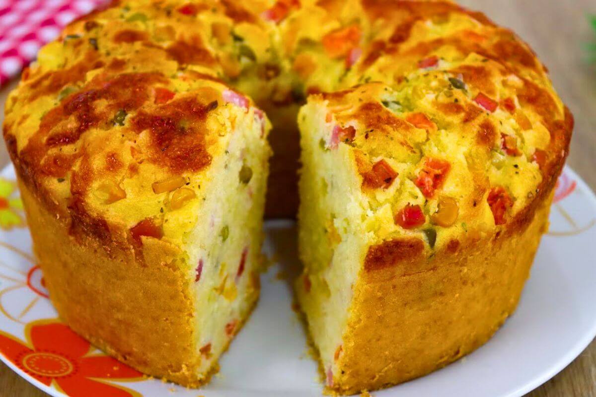 Bolo Salgado Fofinho e Recheado Para Todos os Gostos