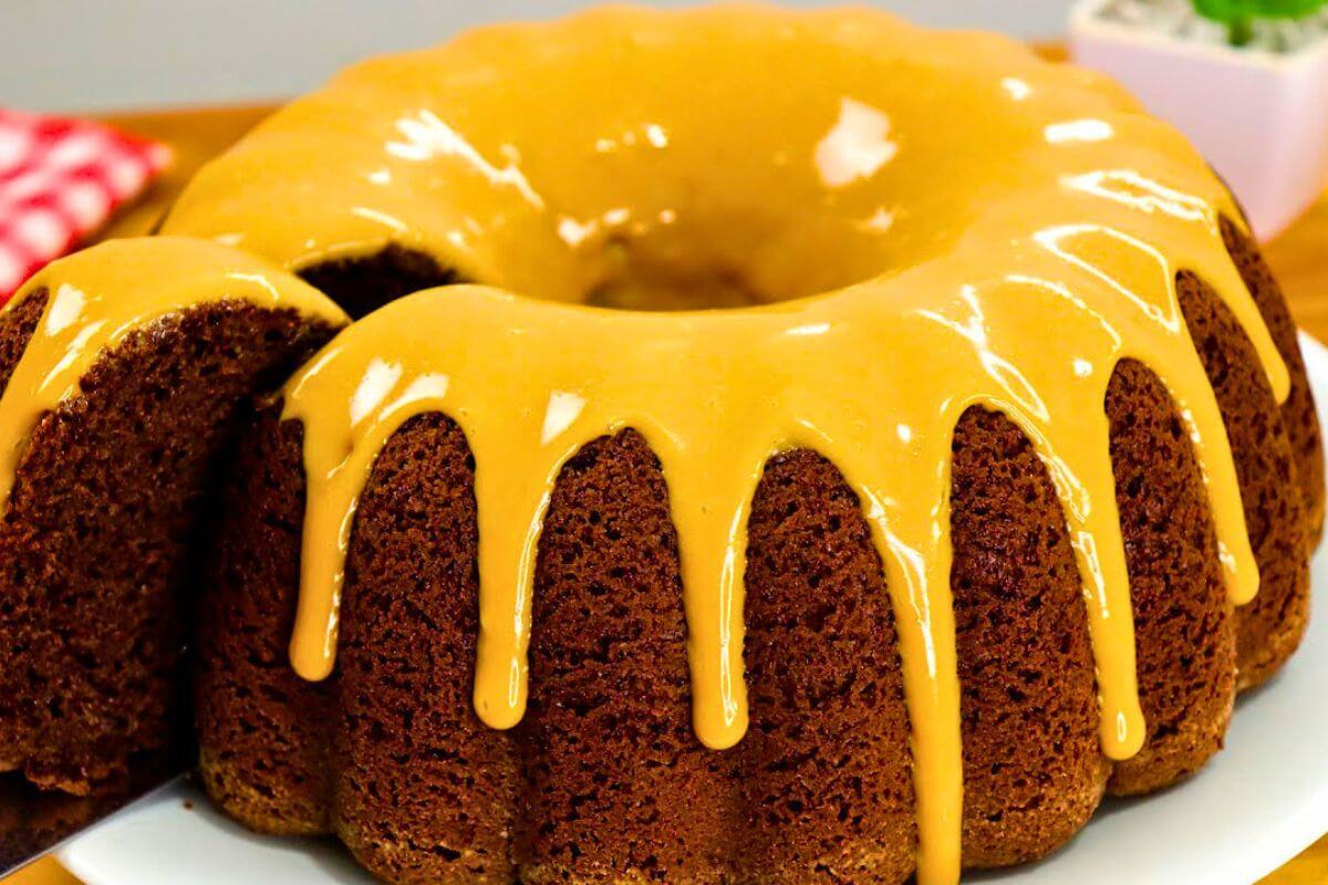 Bolo de Pão de Mel Caseiro Aromático e Delicioso