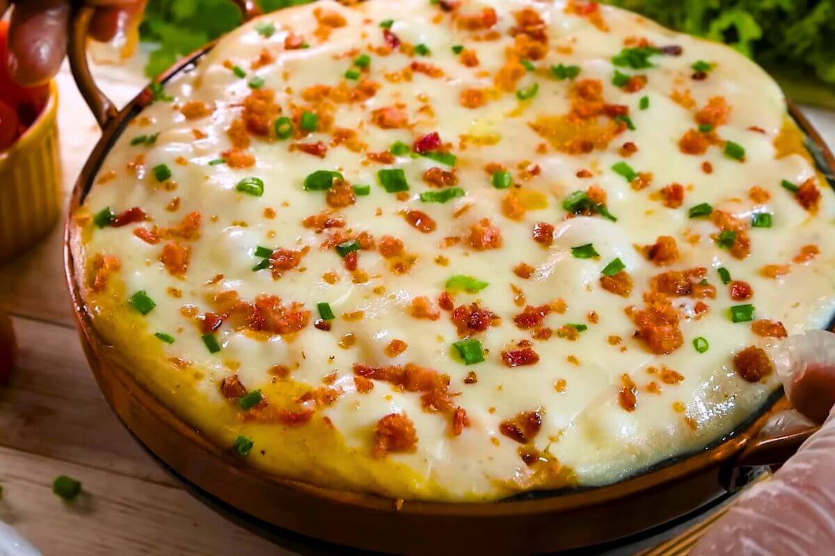 Frango ao Molho de Batata e Bacon