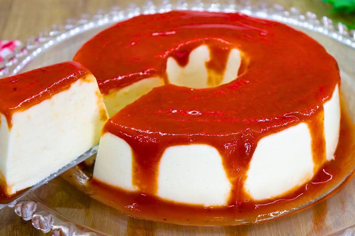 Pudim Romeu e Julieta