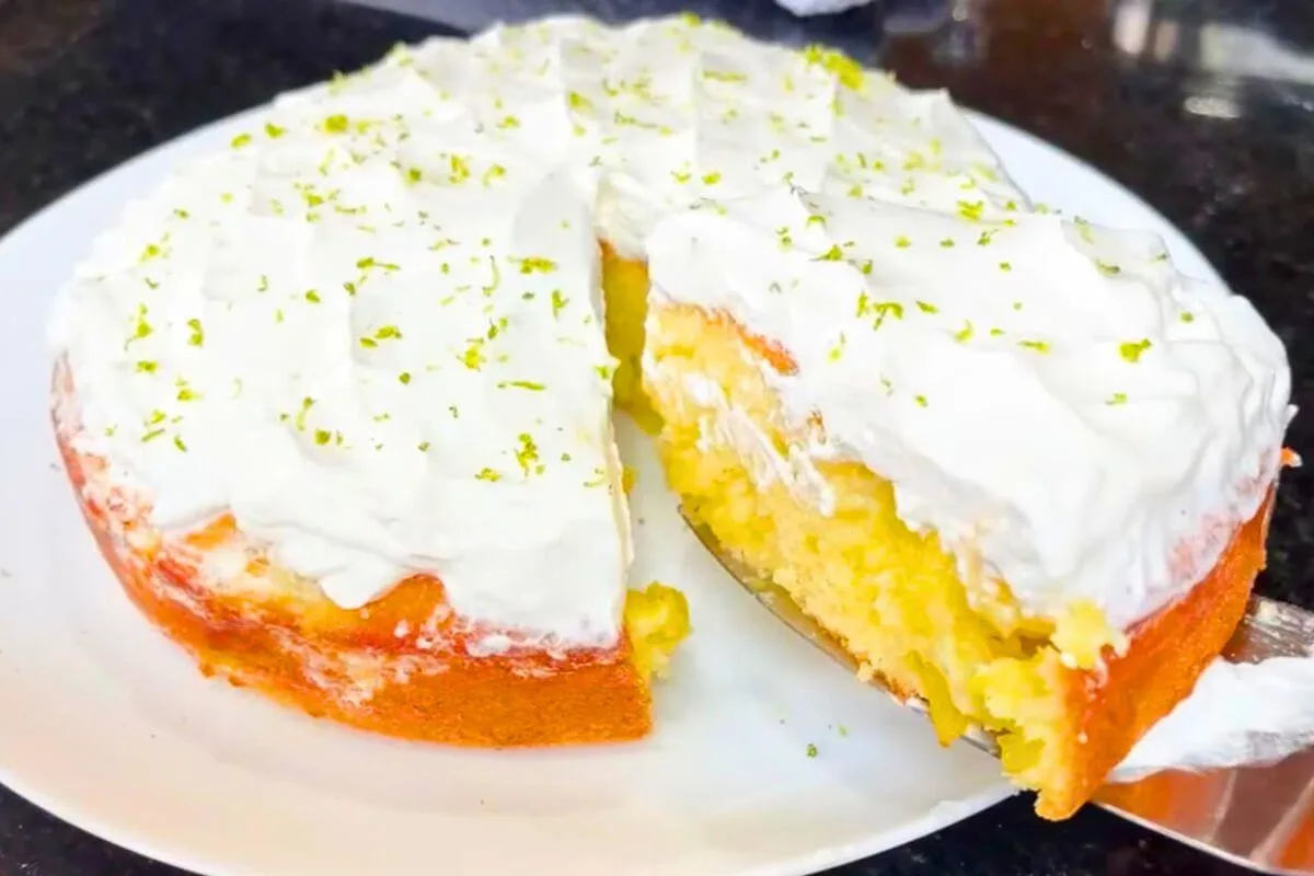 Bolo Italiano de Laranja