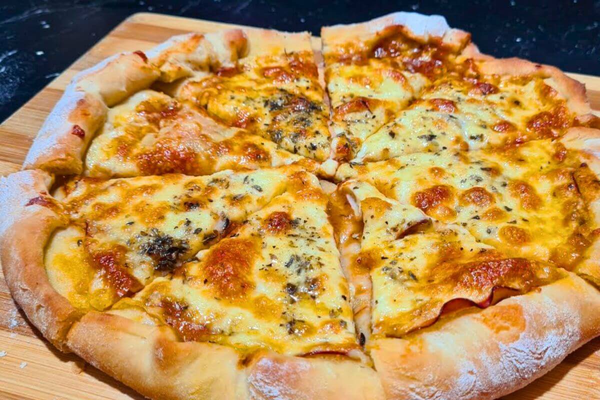 Massa de Pizza Pronta Caseira Simples