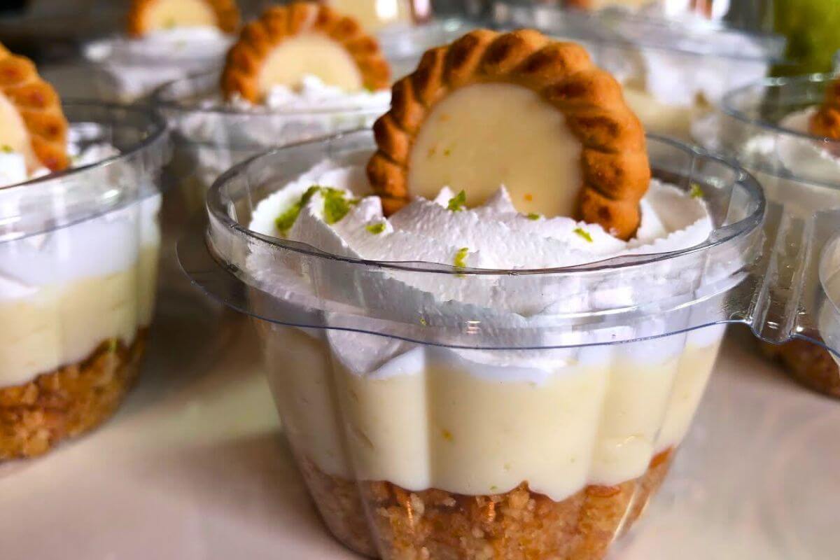 Tortinha de Limão no Pote