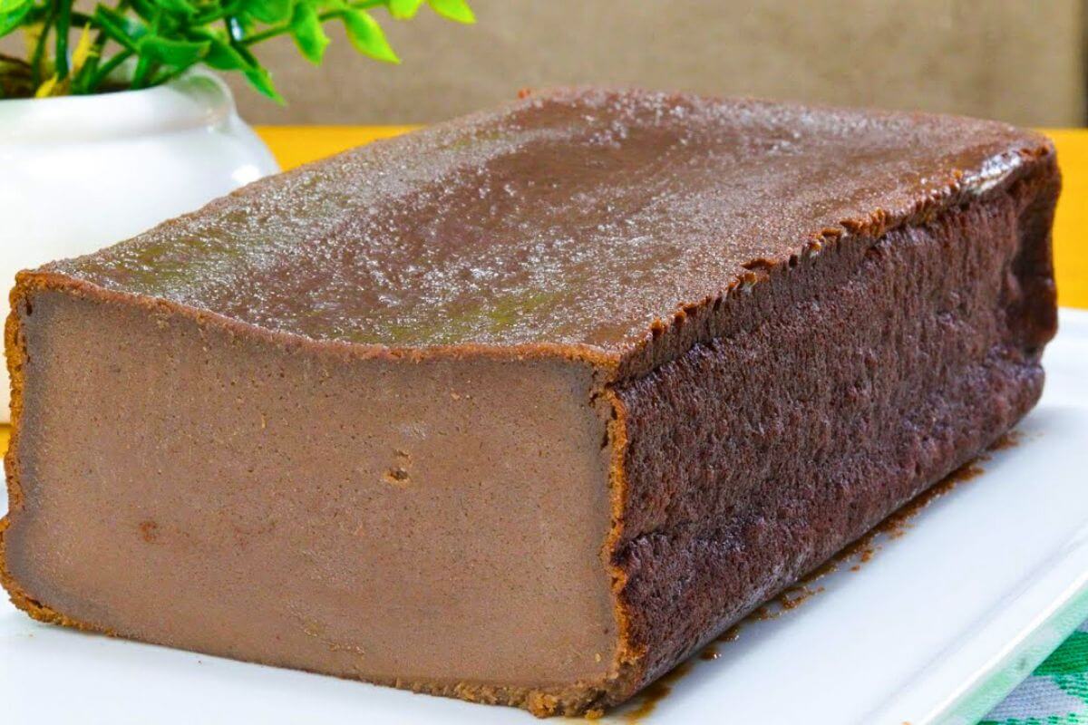 Bolo Mole de Leite Com Chocolate em Casa
