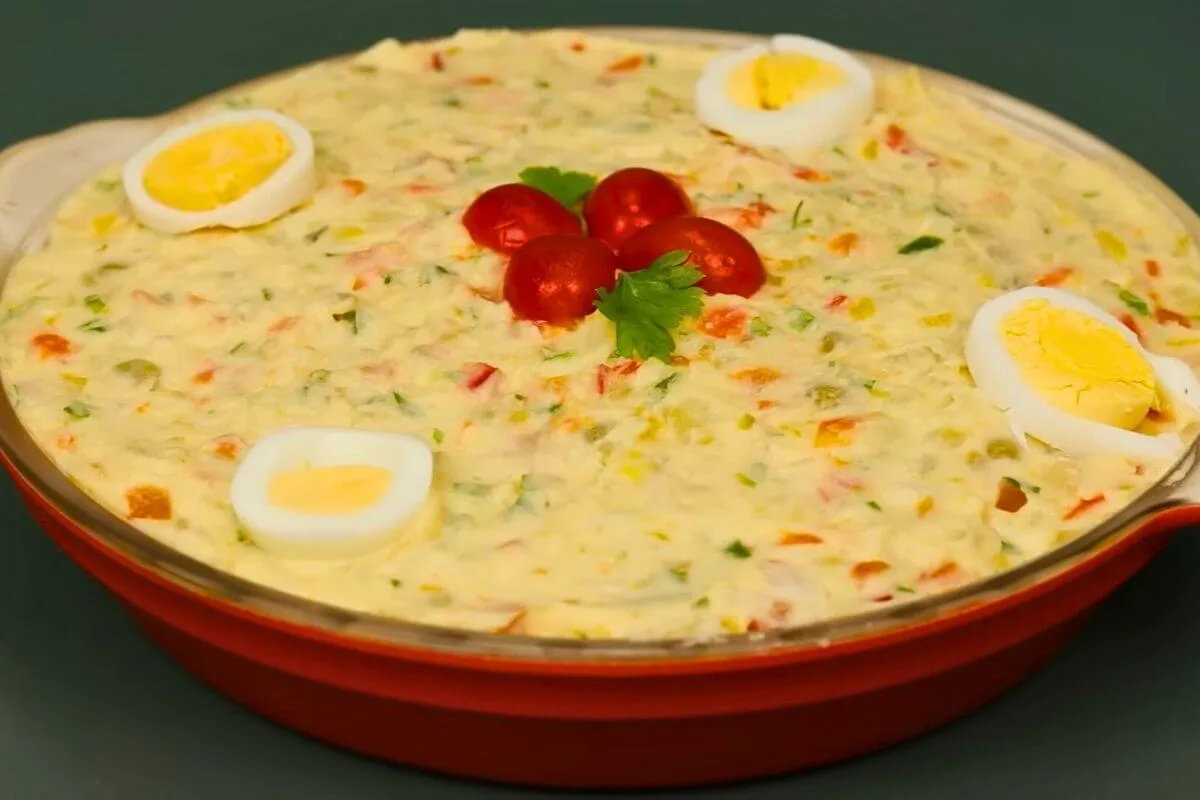Salada de Maionese Diferente e Deliciosa