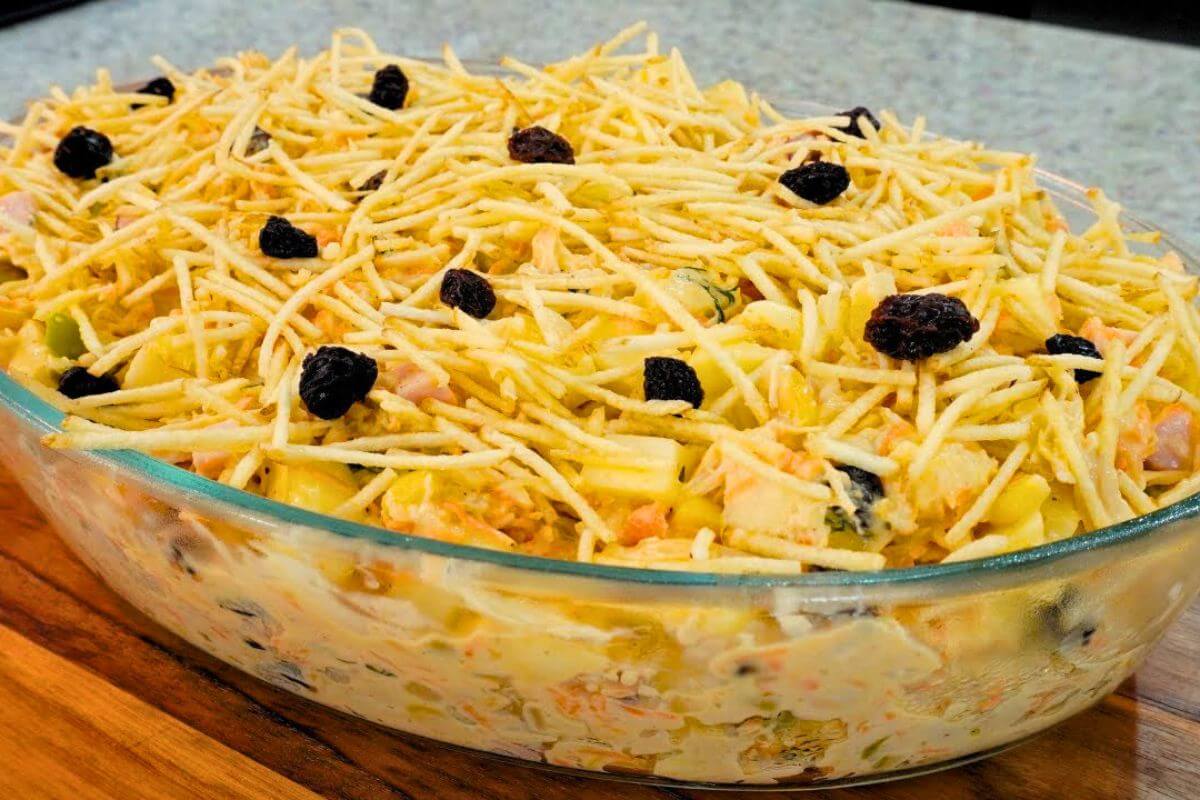 Salpicão de Frango Que Vai Encantar Sua Ceia