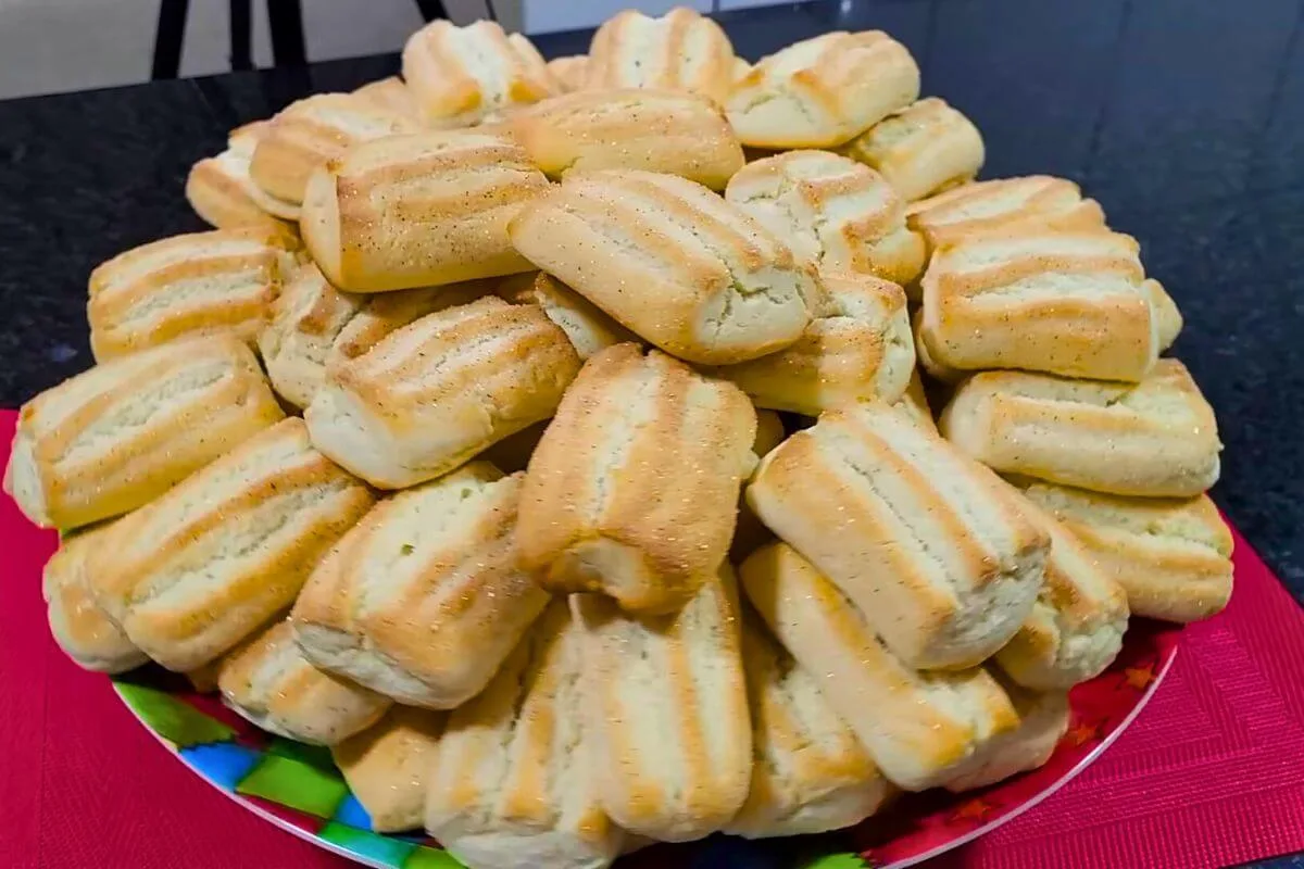 Bolacha Caseira Macia e Deliciosa