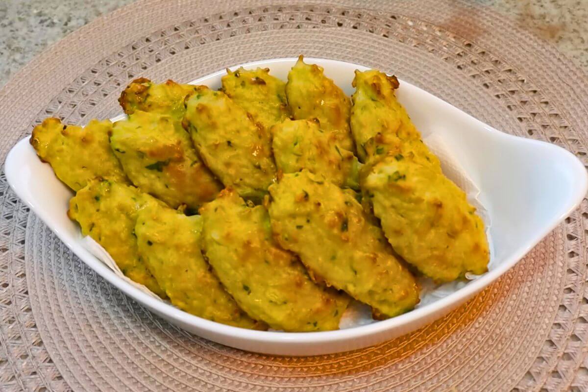 Bolinho de Arroz Assado Com Creme de Leite