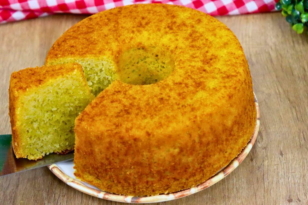 Bolo de Batata Doce Fofinho