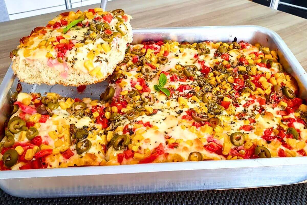 Focaccia Recheada Perfeita em Casa