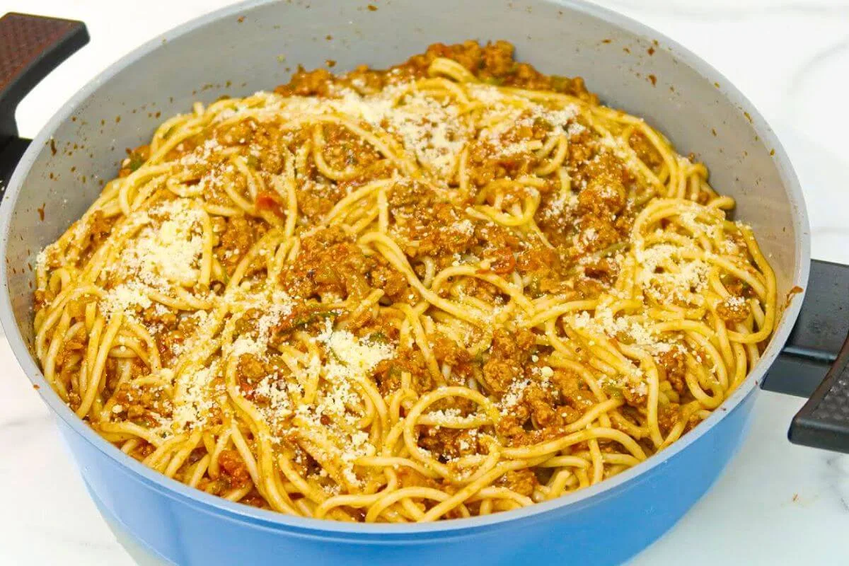 Macarrão Fácil Com Carne Moída