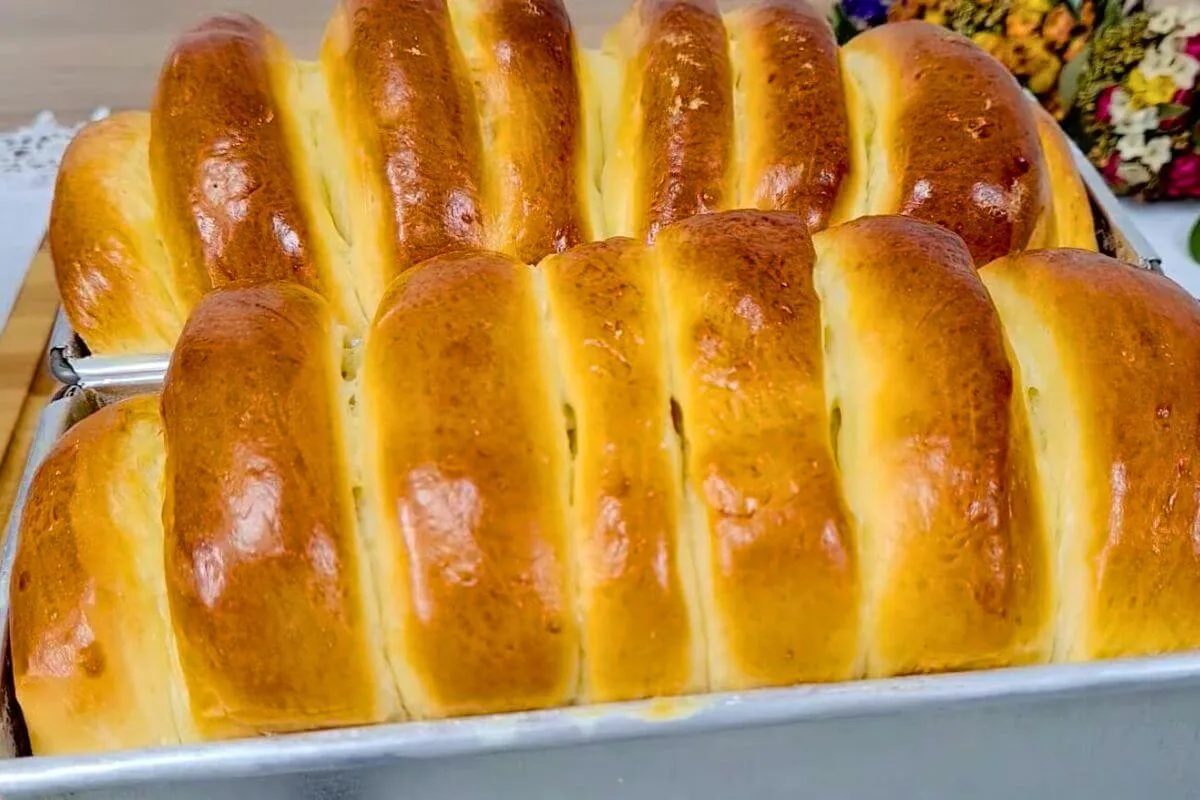 Pão Caseiro de Leite Condensado