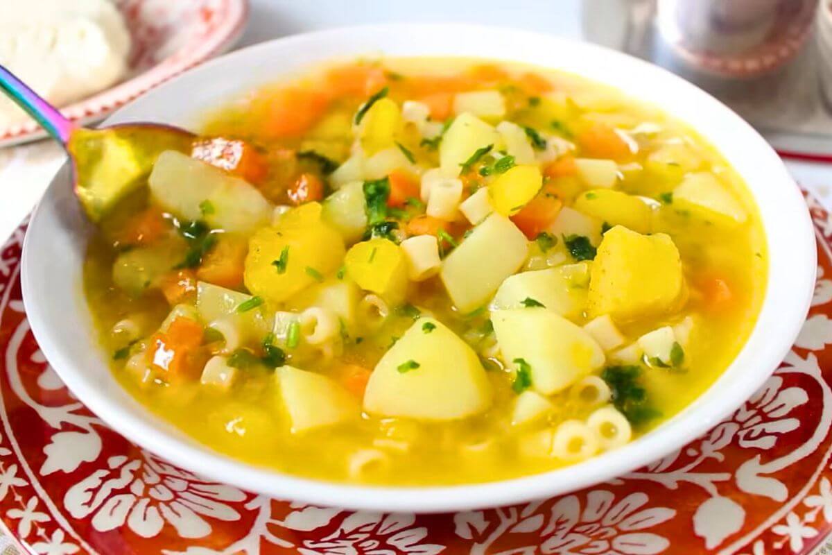 Sopa Sem Carne Para Todas as Estações