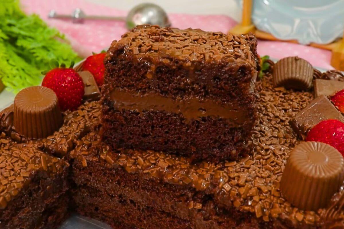 Bolo de Chocolate Alpino Passo a Passo