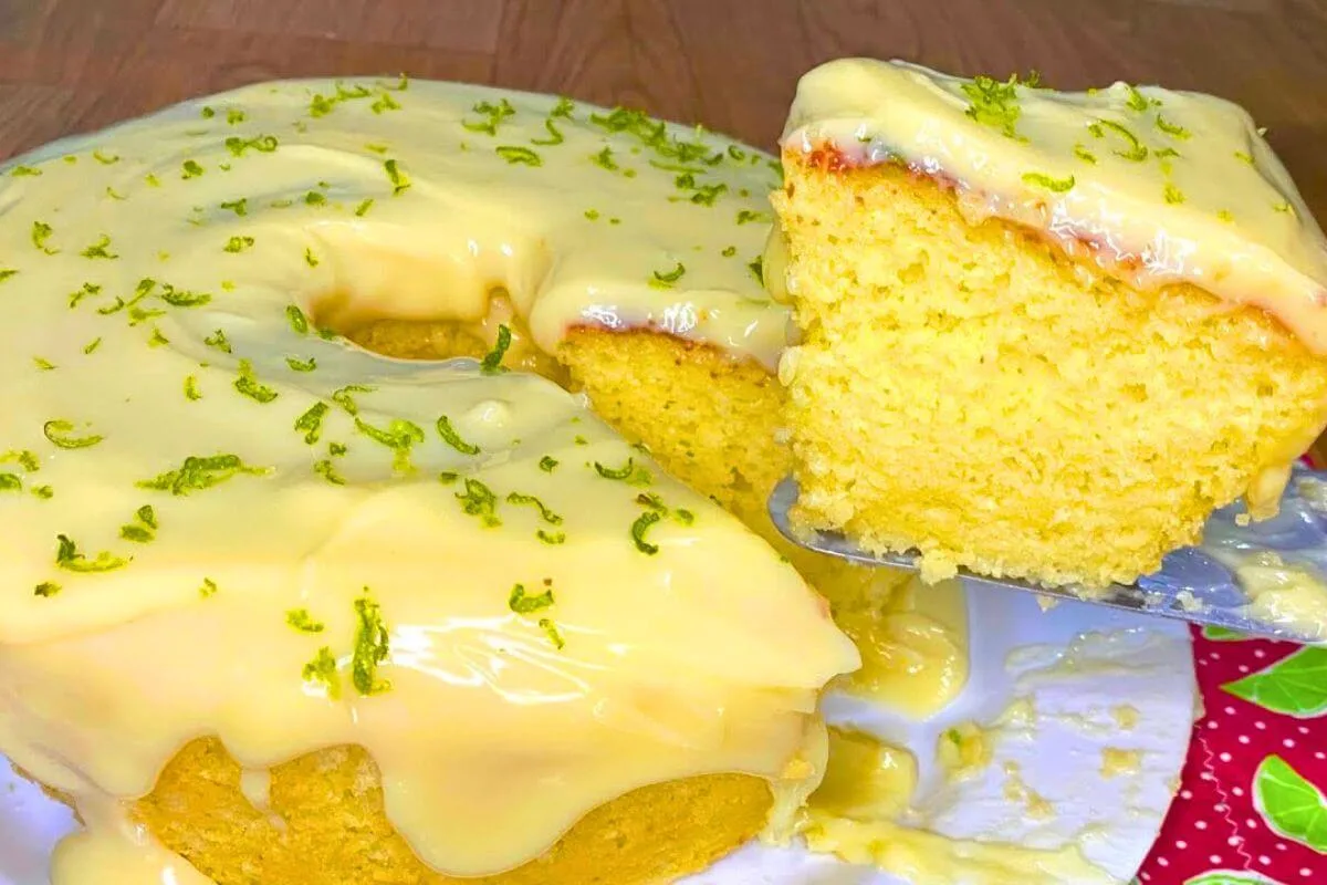 Bolo de Limão Para Surpreender Paladares