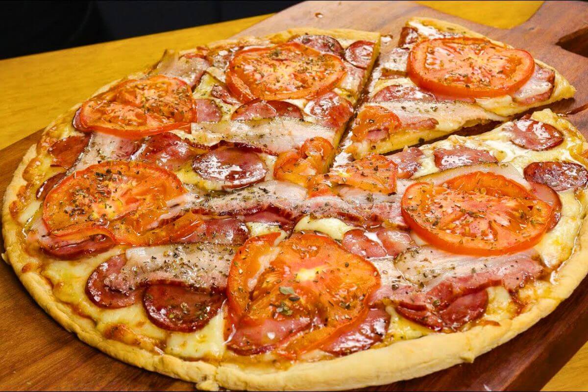 Massa Rápida Para Pizza Caseira Com Creme de Leite