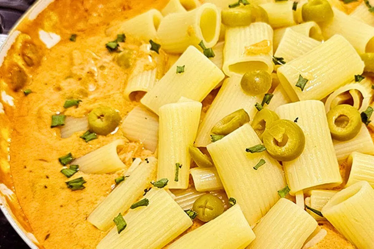 Molho Cremoso Para Macarrão