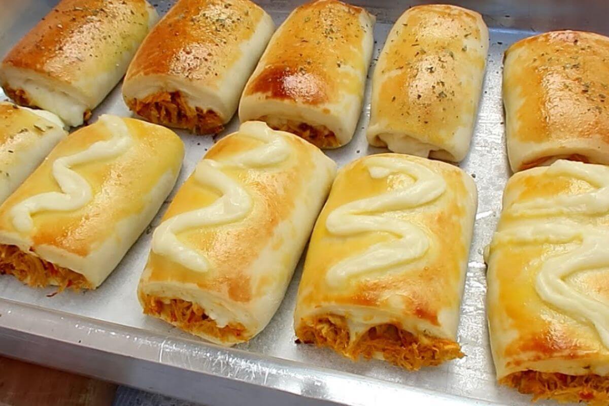 Salgado de Frango Passo a Passo Completo Salgado de Frango Passo a Passo Completo