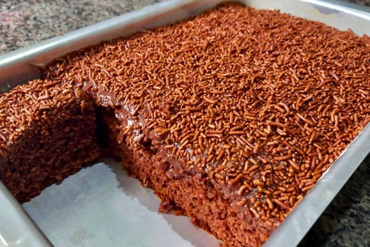 Bolo de Chocolate Simples