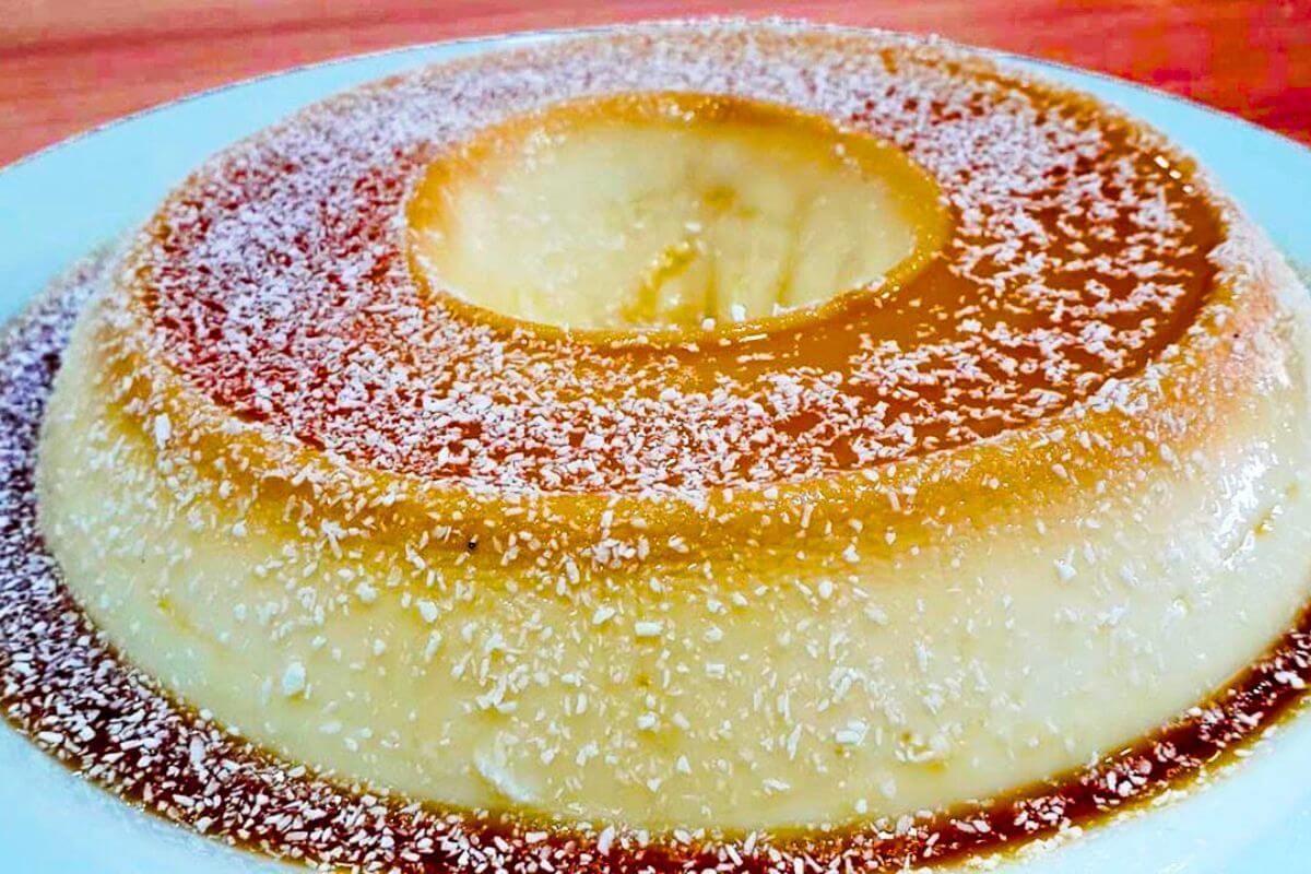 Pudim Cremoso de Maria Mole