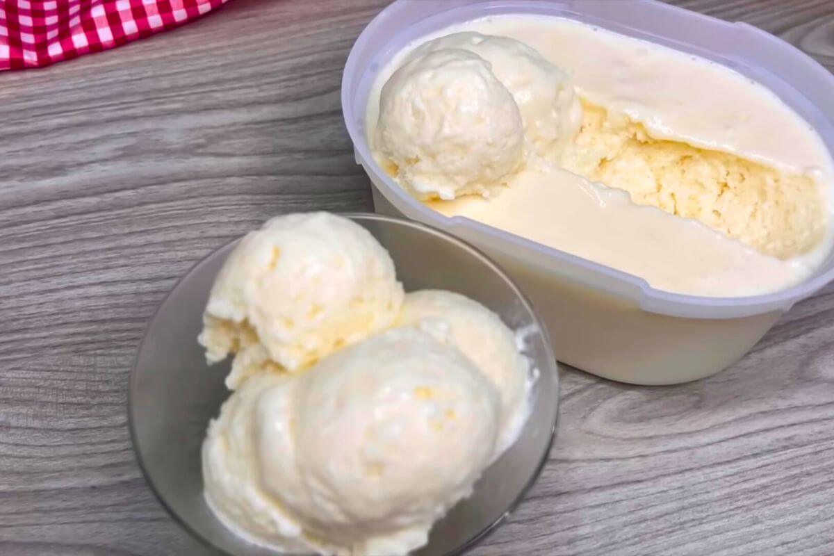 Sorvete de Liquidificador