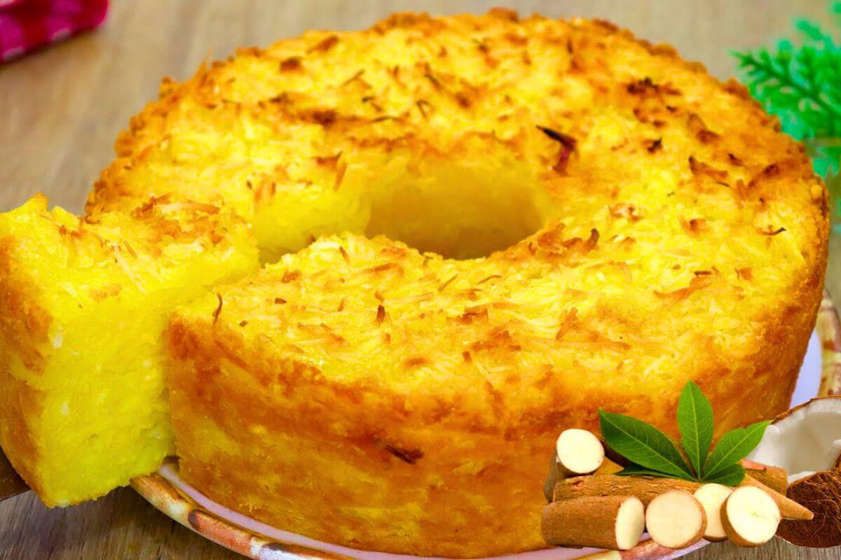 Bolo Delicioso de Aipim