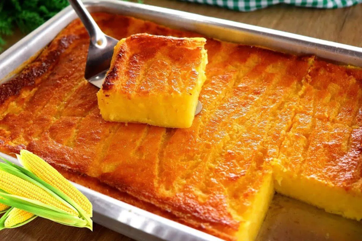 Bolo de Milho Igual ao da Roça