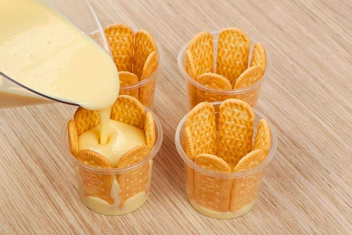 Sobremesa Cremosa e Fácil de Preparar