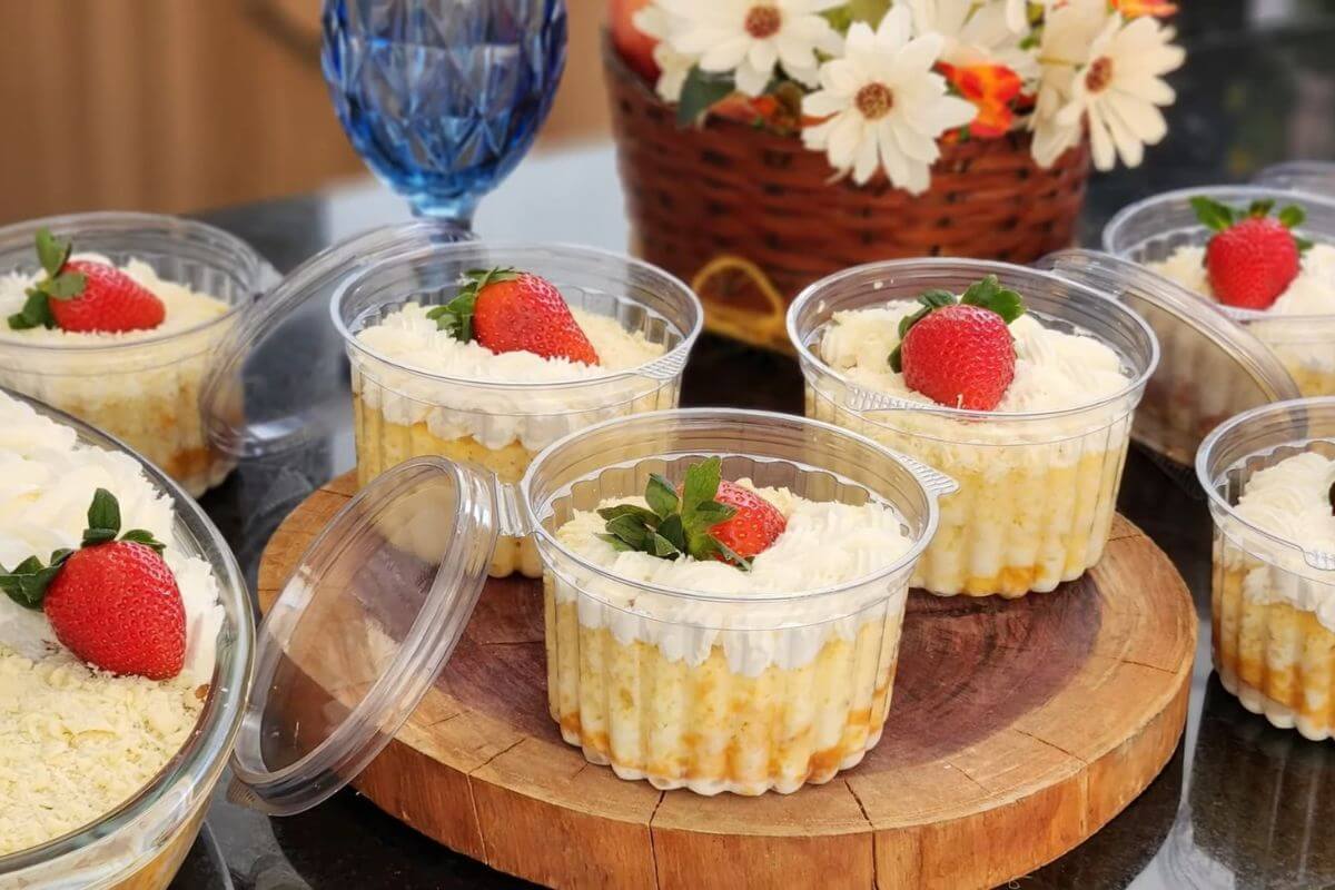 Bolo Alagado Molhadinho e Fofinho