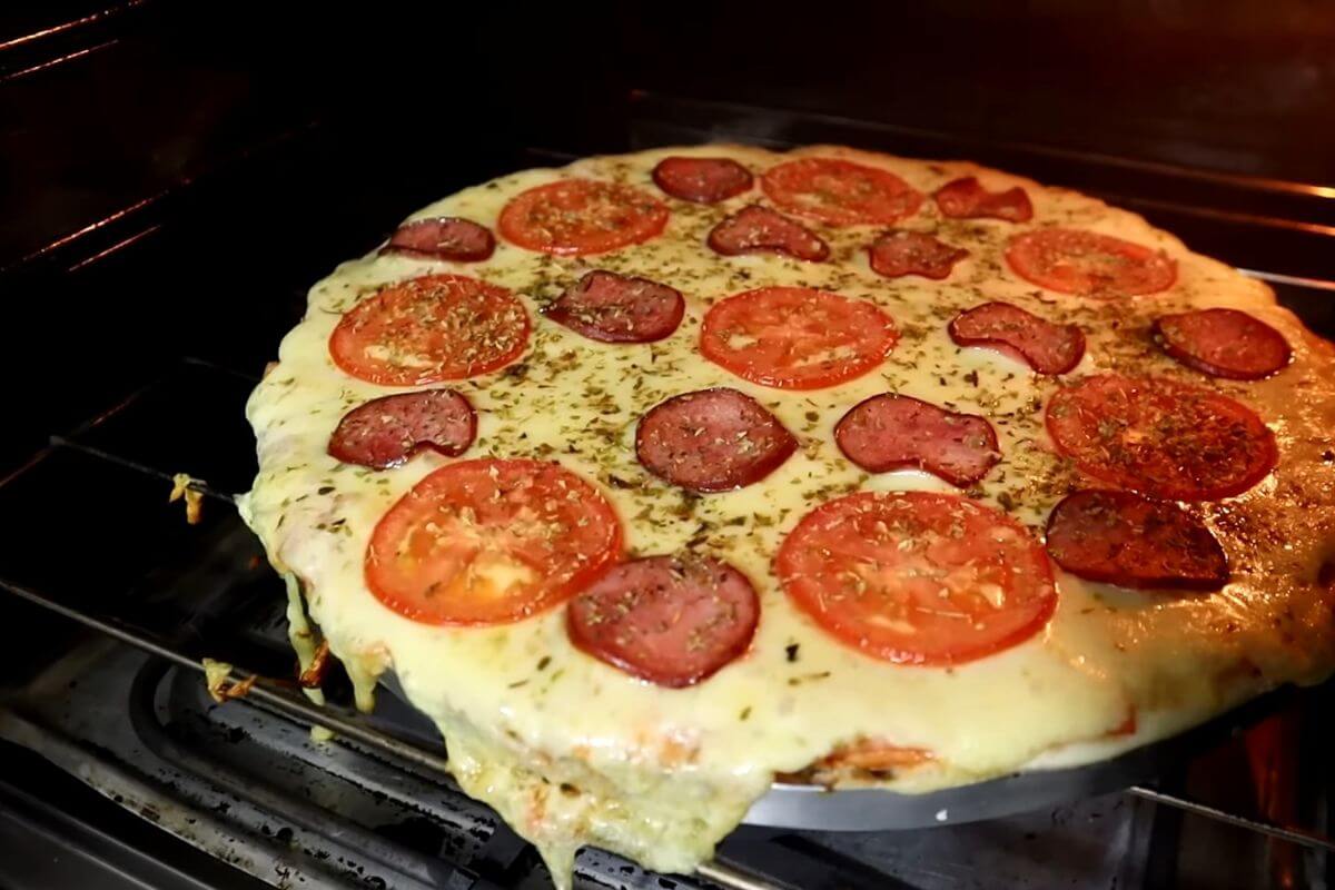 Pizza Caseira de Liquidificador Pizza Caseira de Liquidificador