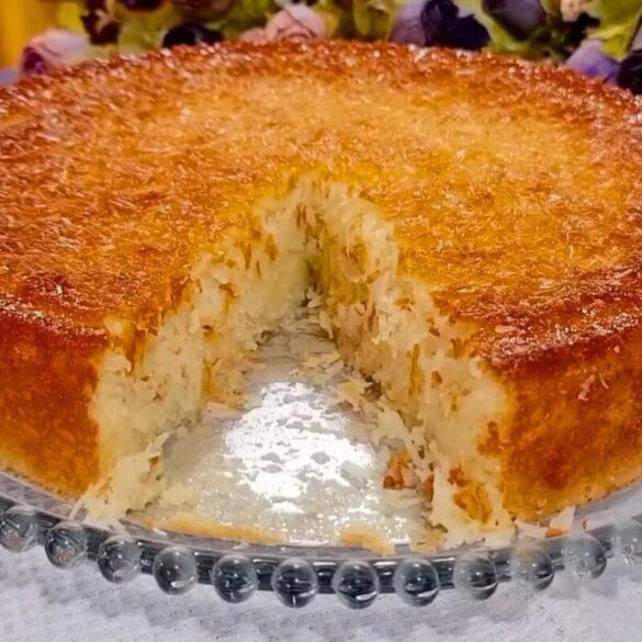 Torta de Coco Sem Glúten Torta de Coco Sem Glúten