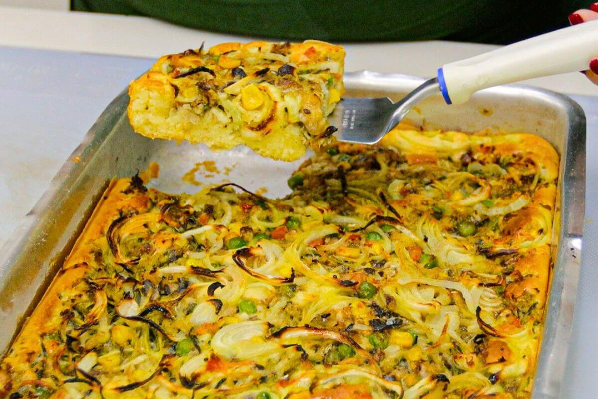 Torta de Sardinha de Liquidificador