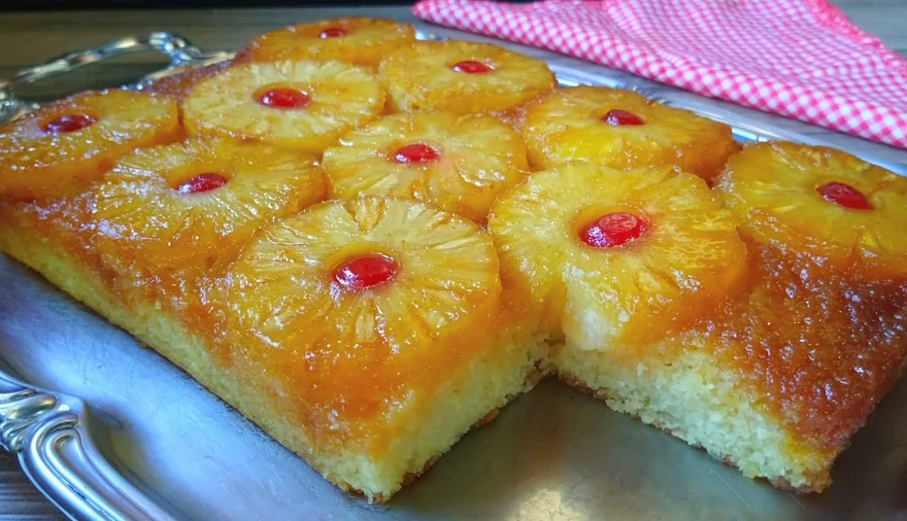 Bolo de Abacaxi Para Encantar o Paladar