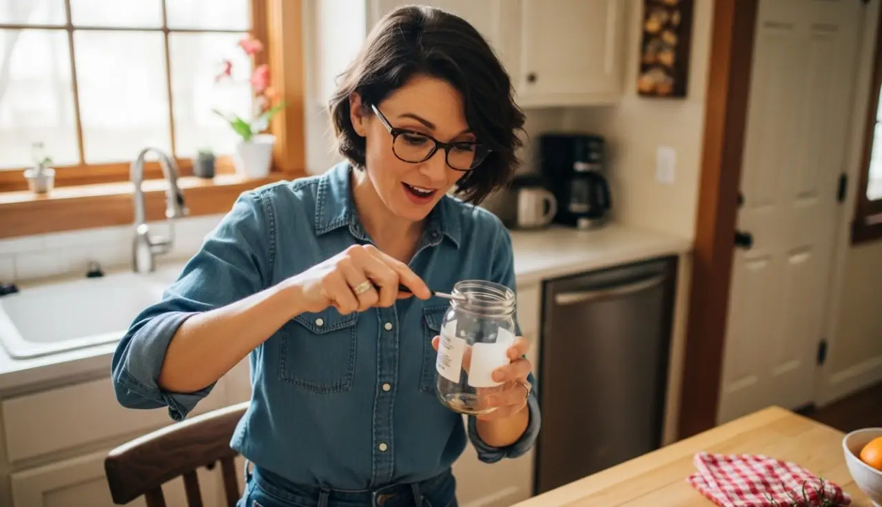 Dona de Casa Descobre Truque Simples Para Remover Cola e Rótulos de Potes de Vidro em Segundos