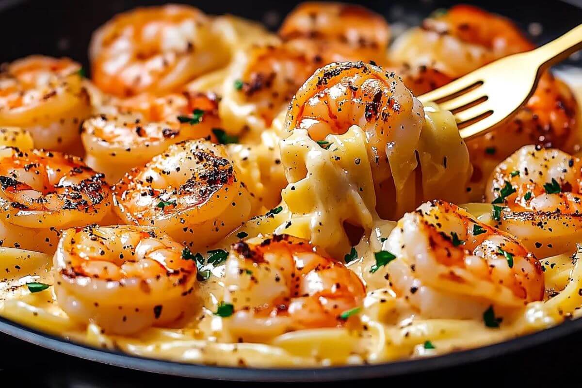 Estrogonofe de Camarão Simples e Pratico