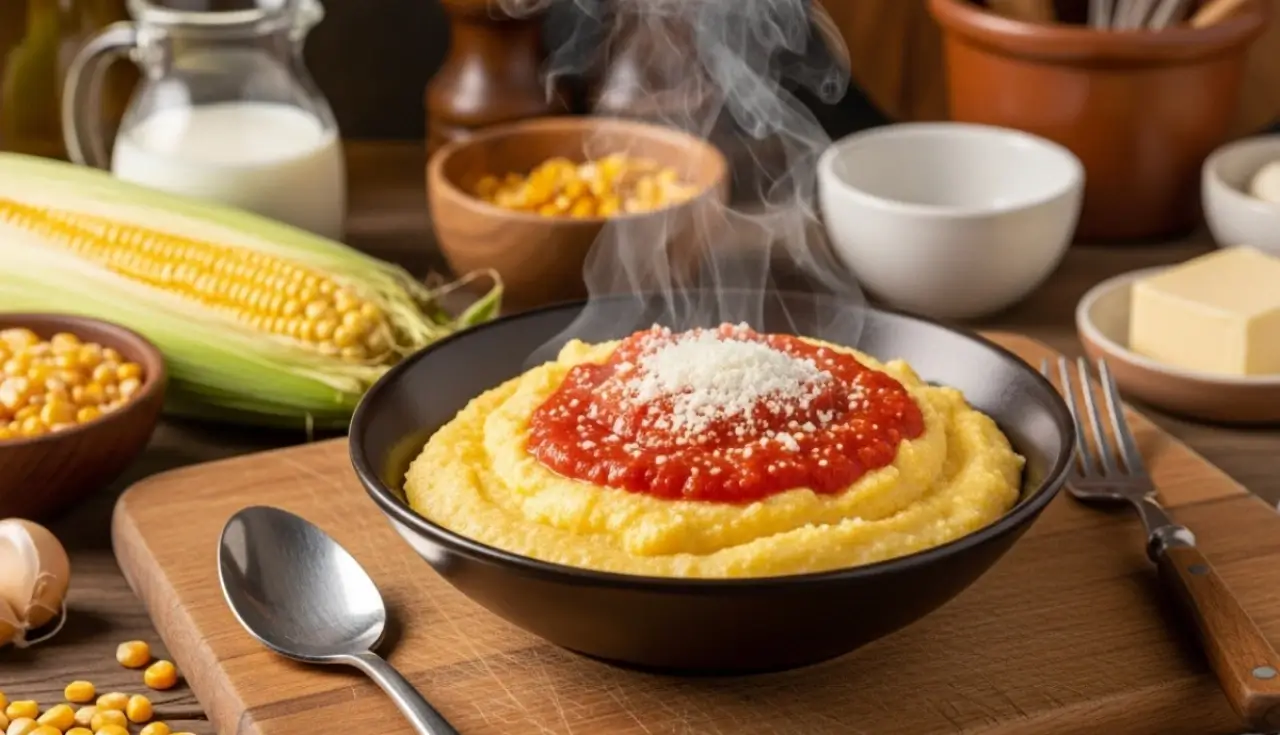 Receita de Polenta Cremosa e Econômica