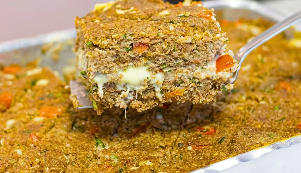 kibe Molhadinho de Forno Com Queijo Requeijão