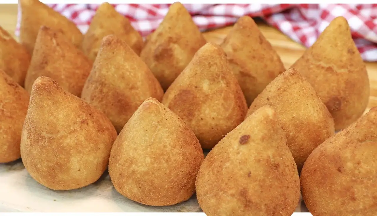 Coxinha de Frango Com Massa de Batata