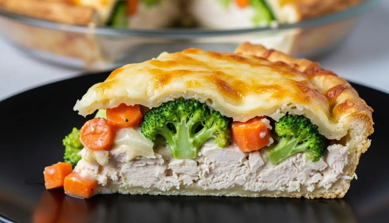 Chega de Jantar Sem Graça! A Torta de Frango com Brócolis e Cenoura que Vai Salvar Sua Semana