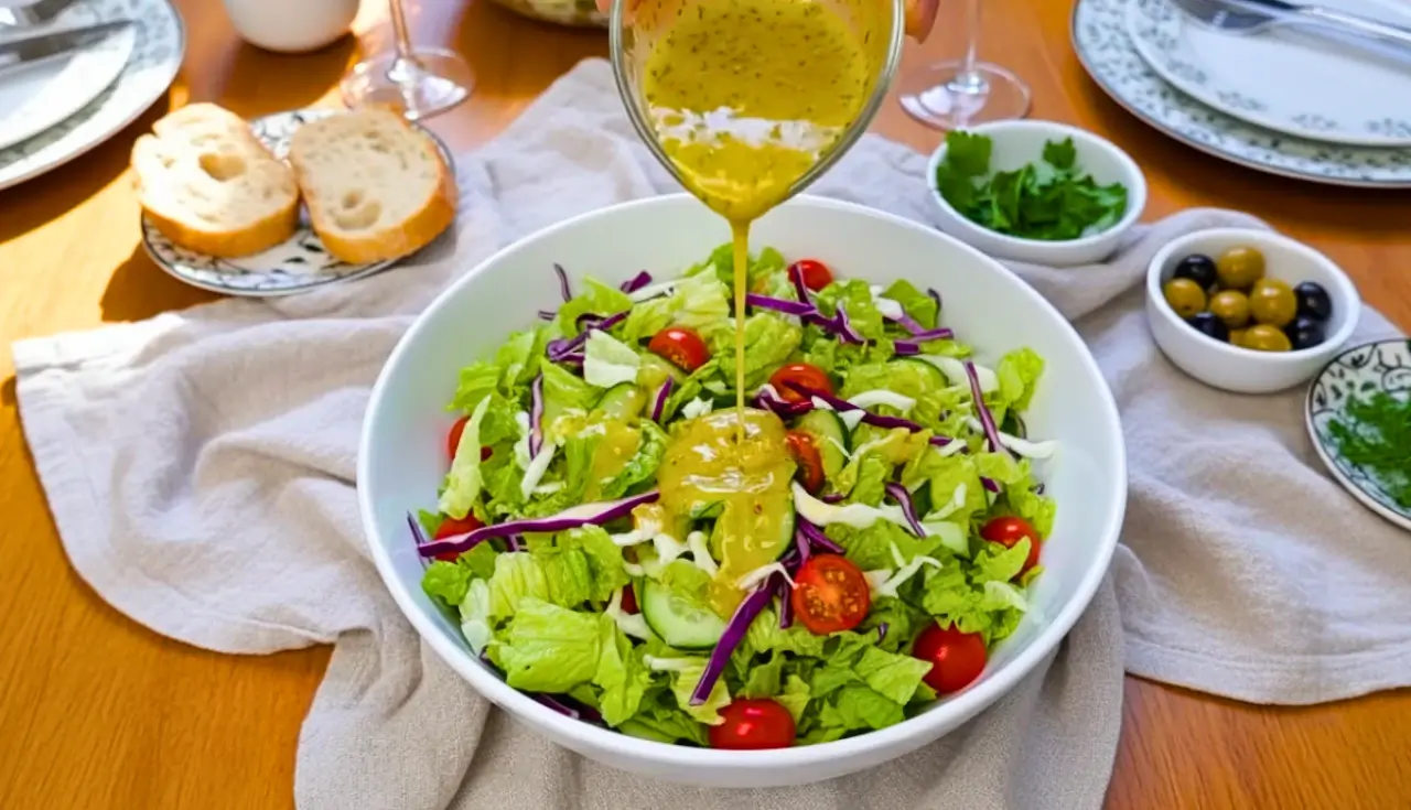 Receita de Molho Para Salada Saudável