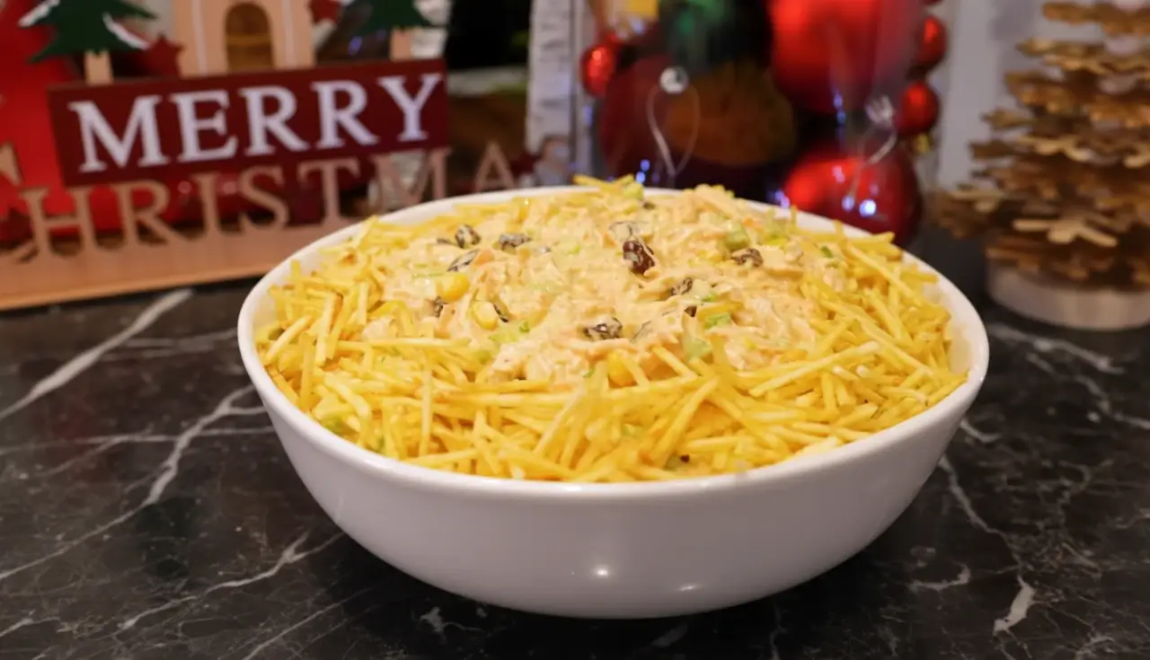 Salpicão de Natal Fácil