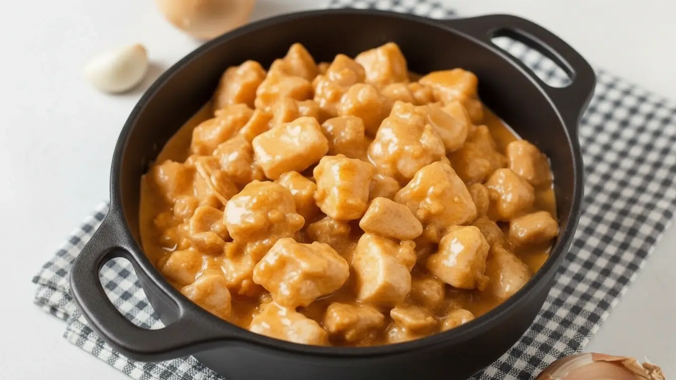 Strogonoff de Frango Cremoso que Parece de Restaurante