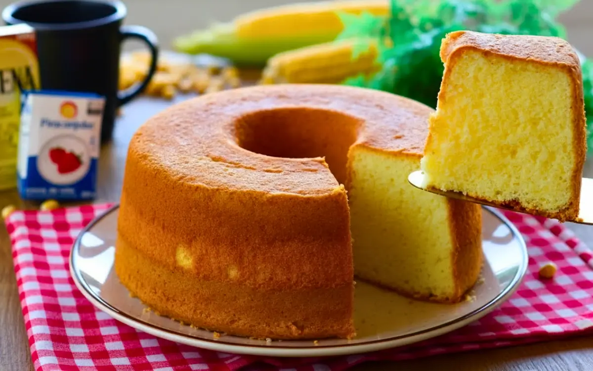 Bolo Caseiro Fofinho Com Maizena