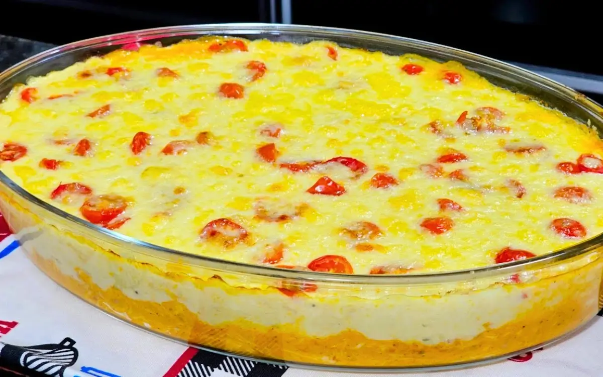 Escondidinho de Frango com Milho Cremoso