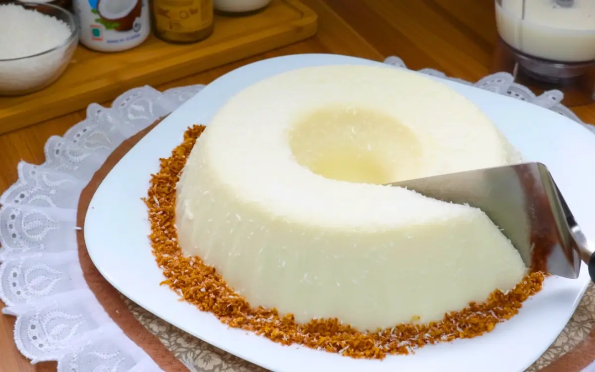 Manjar de Coco Sem Fogão