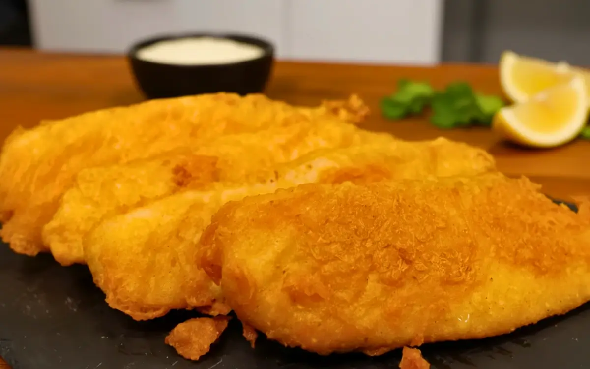 Peixe Empanado Com Uma Casquinha Irresistível