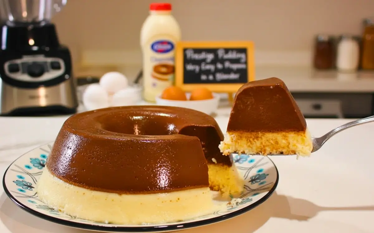 Pudim de Prestigio Muito Fácil de Preparar No Liquidificador